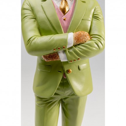Deco dog gentleman 51cm Kare Design