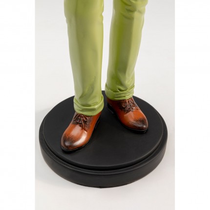 Déco chien gentleman 51cm Kare Design