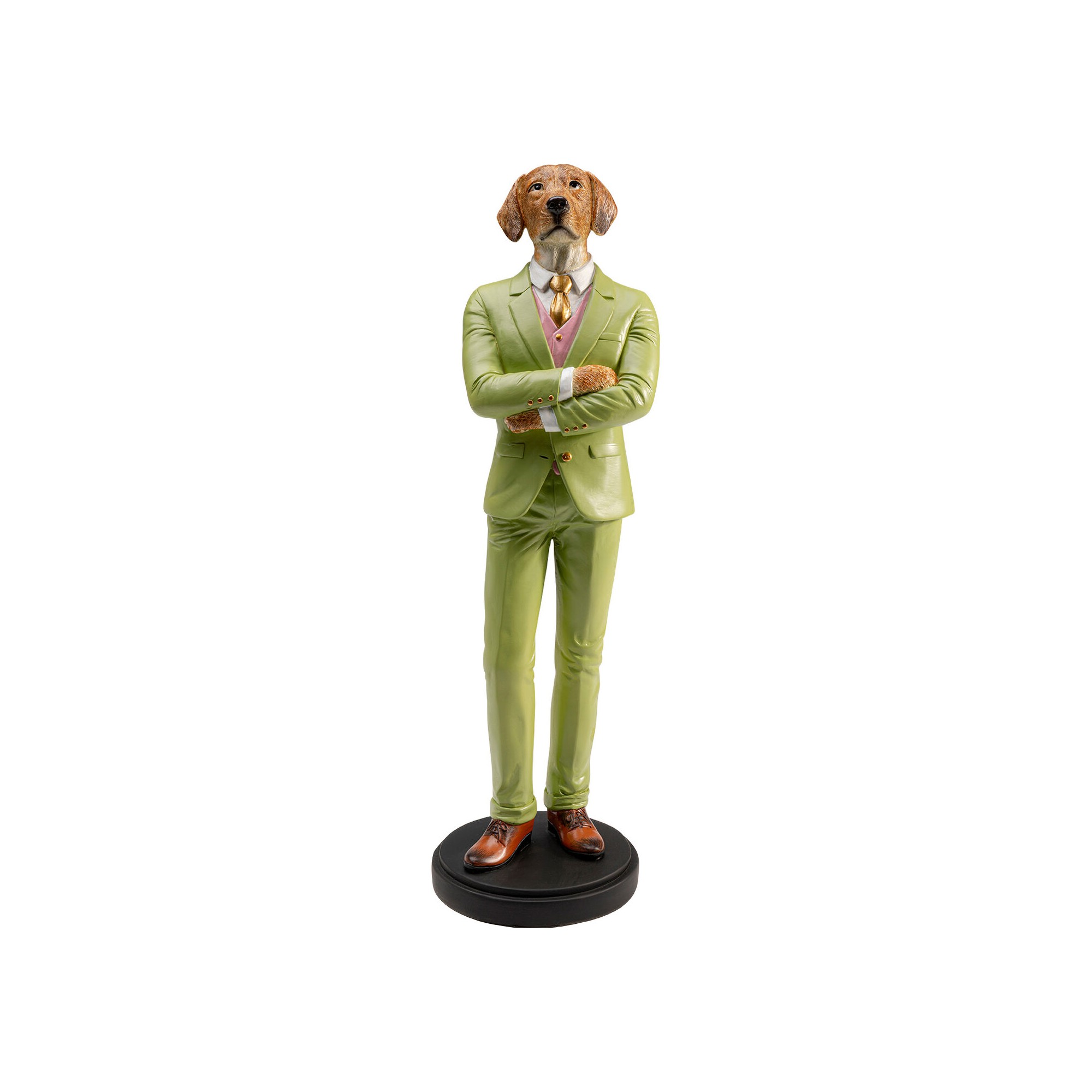 Déco chien gentleman 51cm Kare Design