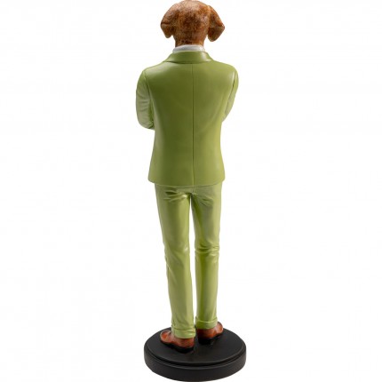 Déco chien gentleman 51cm Kare Design