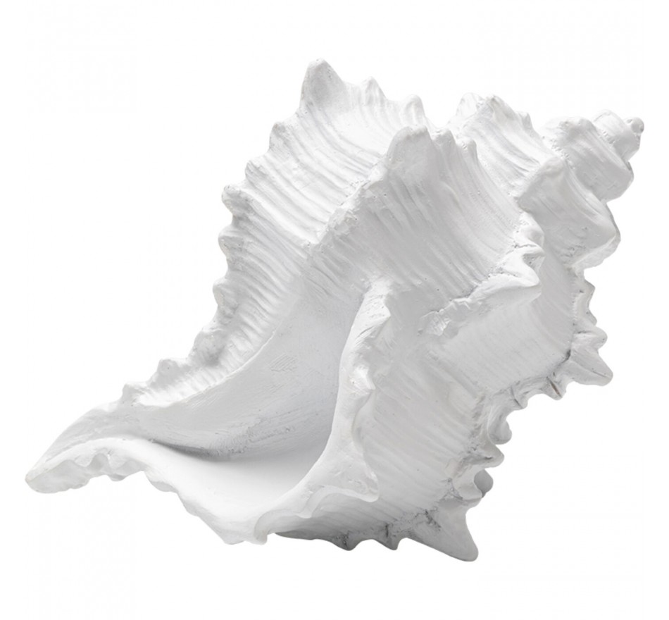 Deco conch white 19cm Kare Design