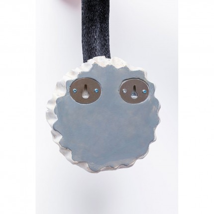 Déco murale autruche chewing-gum 41cm Kare Design