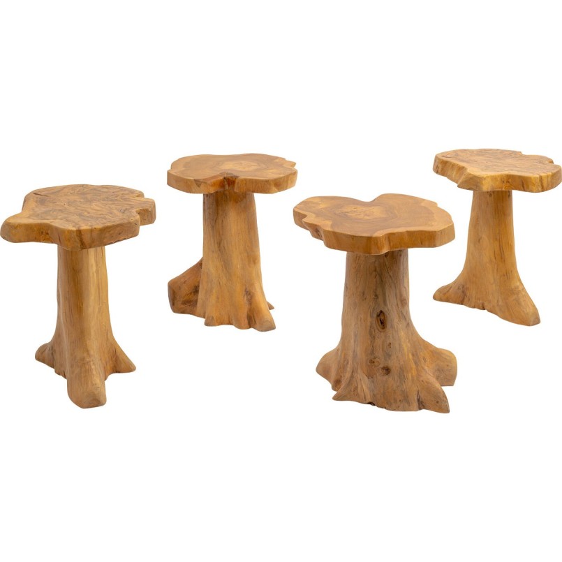 Table d'appoint souche d'arbre - Kare Design