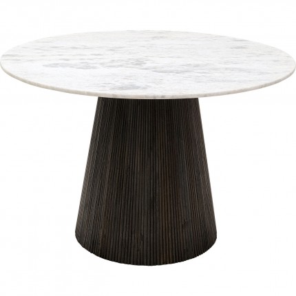 Set table and 4 chairs Francisco Glenn grey Kare Design