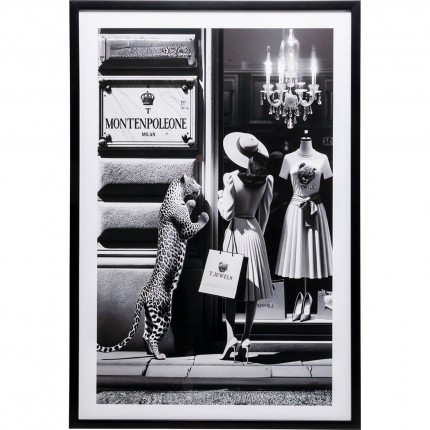Tableau Window Shopping 80x120cm Kare Design