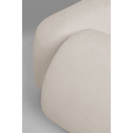 Corner Sofa Soft beige left Kare Design