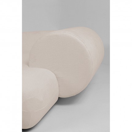 Canapé d'angle Soft beige droite Kare Design