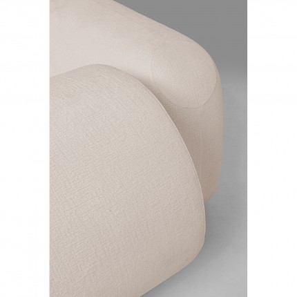Canapé d'angle Soft beige droite Kare Design