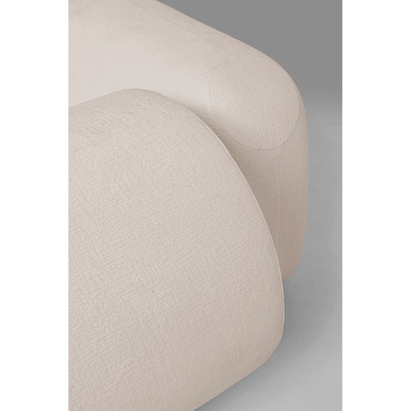 Beige Right-Angle Sofa - Soft - Kare Design