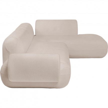 Corner Sofa Soft beige right Kare Design