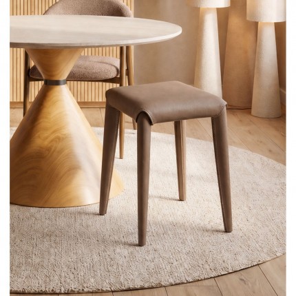 Stool Monza dark brown Kare Design