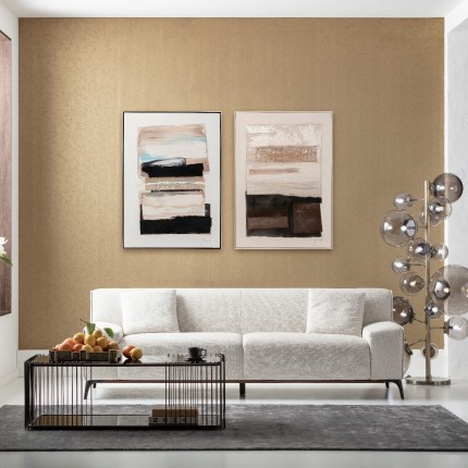 Tableau Lontano 90x120cm beige Kare Design