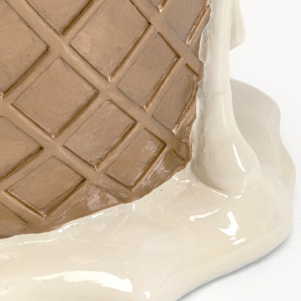 Stool ice cream 38cm vanilla Kare Design