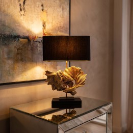 Table lamp golden betta fish Kare Design