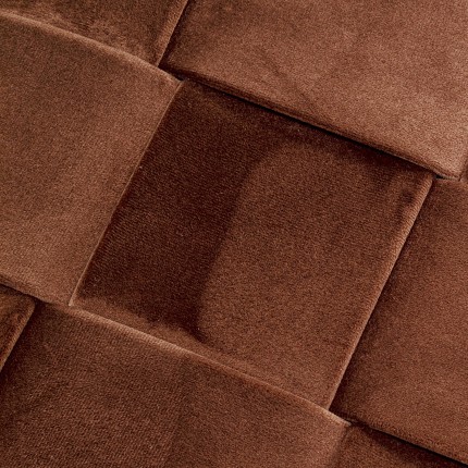 Banc-coffre Weave marron Kare Design