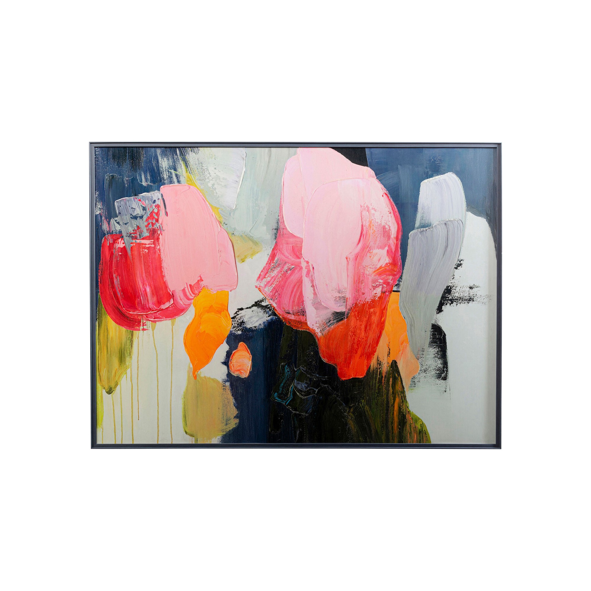 Tableau Frame Abstract High Gloss 160x120cm rose Kare Design