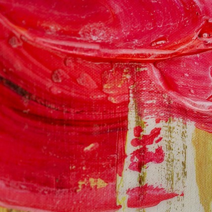 Tableau Frame Abstract High Gloss 160x120cm rose Kare Design