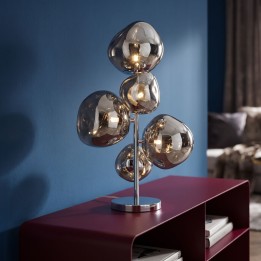 Lampe en acier chromé et verre - Burbuja - Kare Design