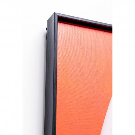 Framed Picture LED sunglasses oranges 50x70cm Kare Design
