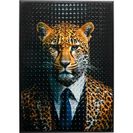 Canvas Picture mister leopard 50x70cm Kare Design