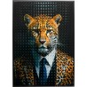 Canvas Picture mister leopard 50x70cm Kare Design