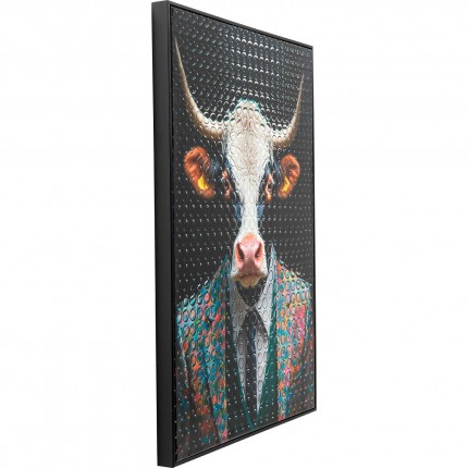 Canvas Picture mister bull 50x70cm Kare Design