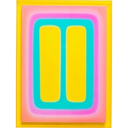 Tableau formes géométriques multicolores - Square Shapes - Kare Design