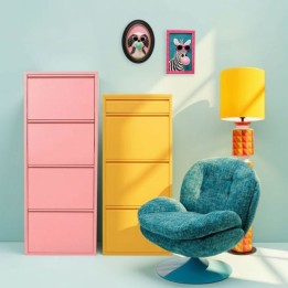 Framed Picture 3D dog bubble gum 23x31cm Kare Design