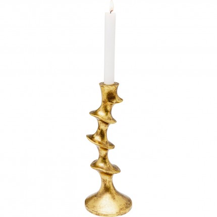 Candle Holder Plateau gold 29cm Kare Design