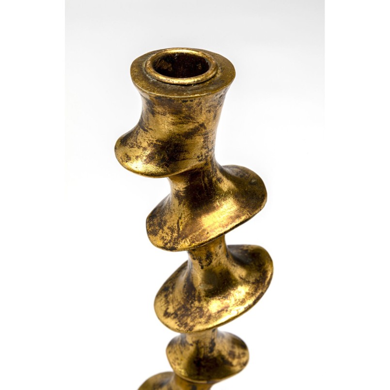 Porte-bougies Plateau Gold 45cm