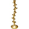 Porte-bougies Plateau Gold 45cm