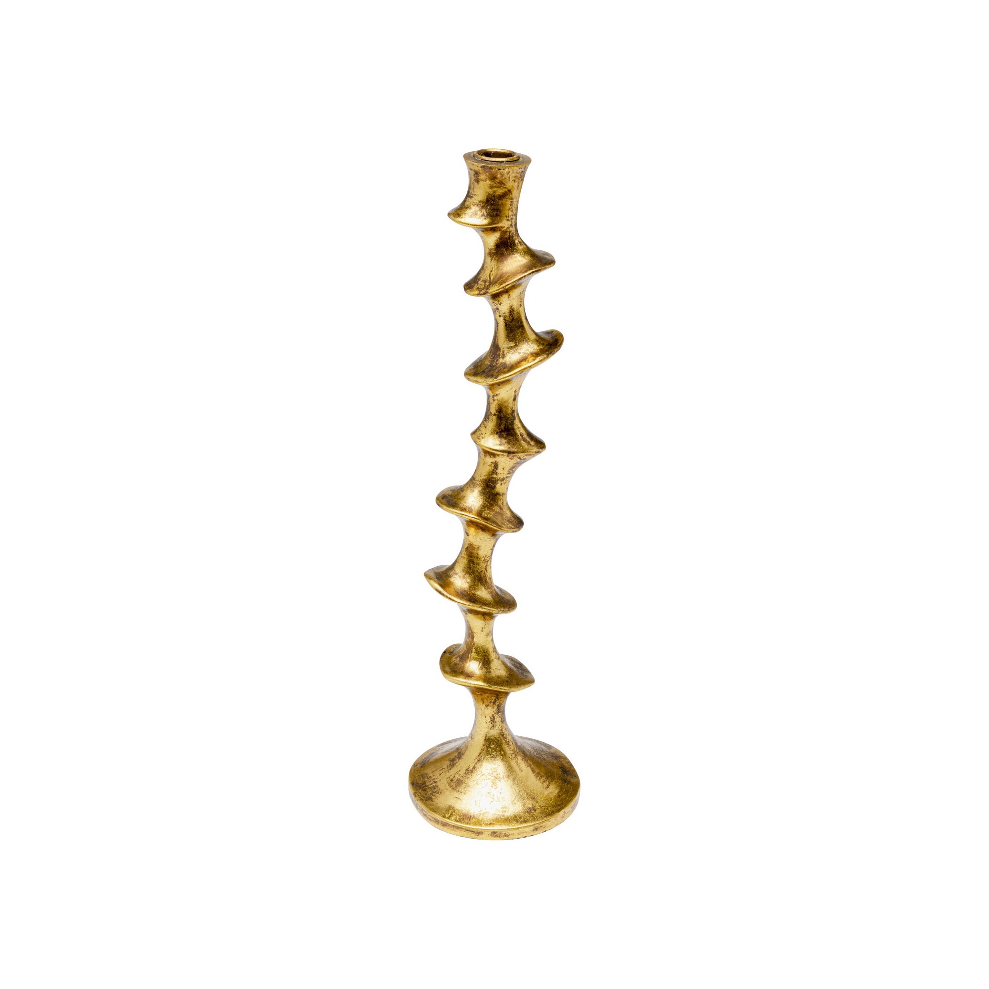 Porte-bougies Plateau Gold 45cm