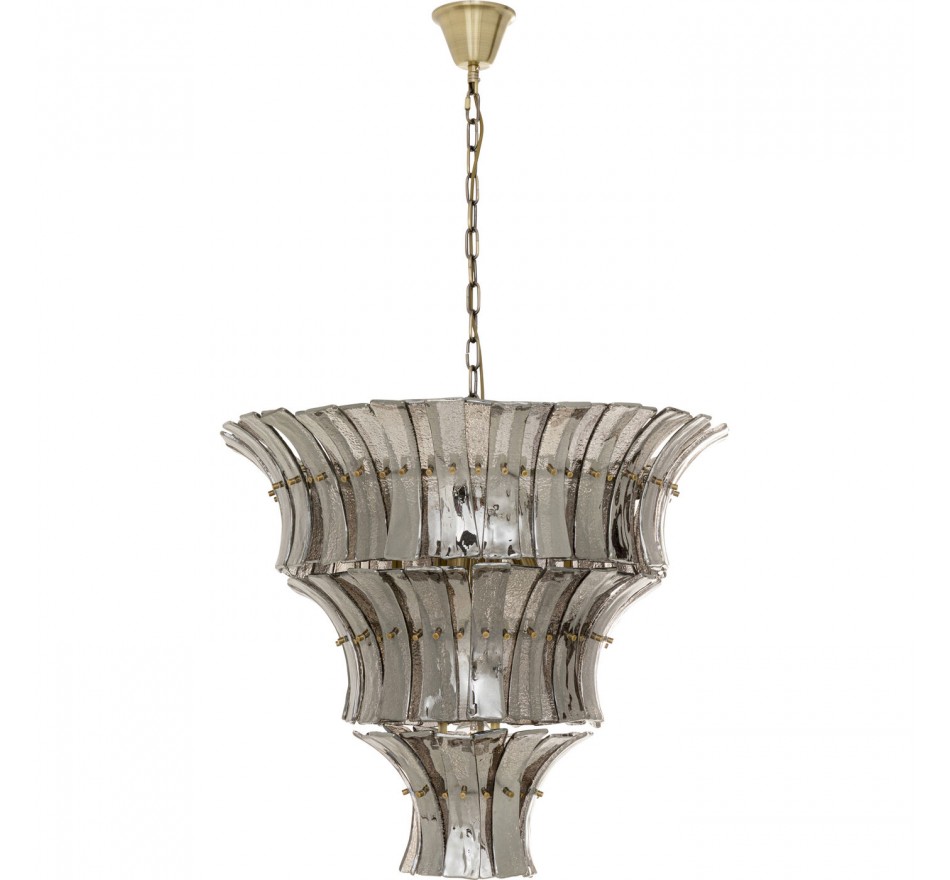 Suspension Venezia fumée 71cm Kare Design