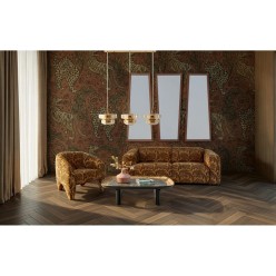 Suspension Arcadia ambre 125cm
