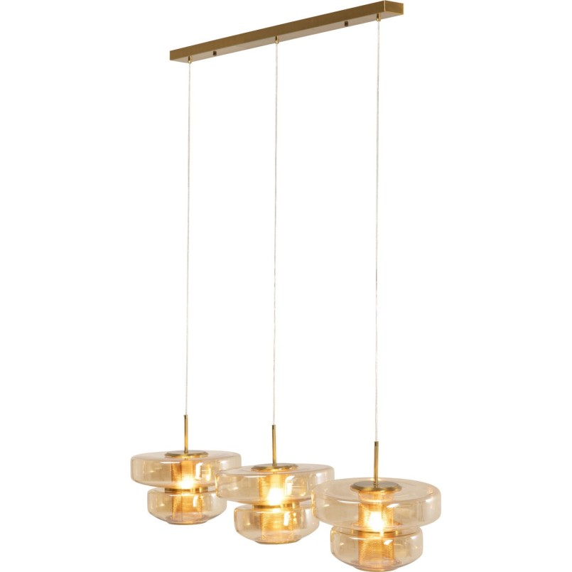 Suspension Arcadia ambre 125cm