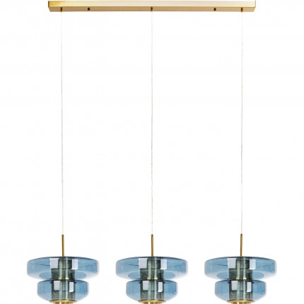 Suspension Arcadia 125cm bleue Kare Design