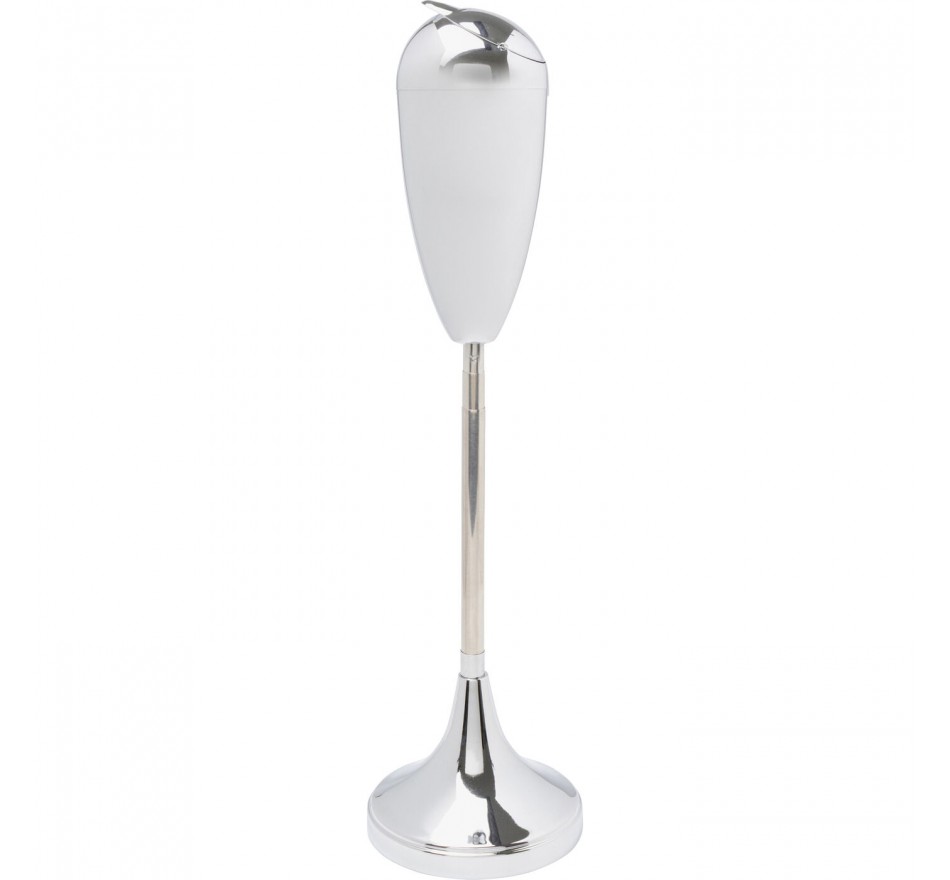 Cendrier sur pied Connect chromé Kare Design