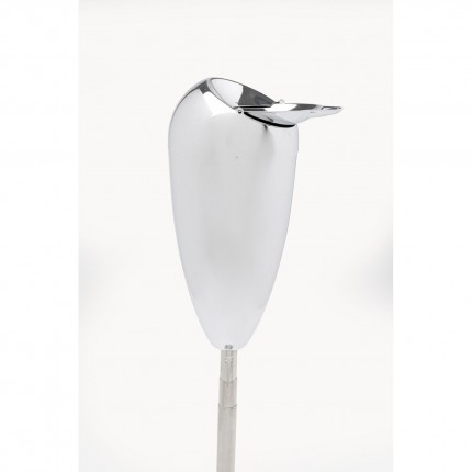 Cendrier sur pied Connect chromé Kare Design