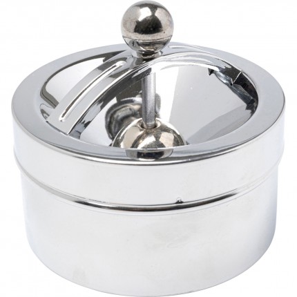 Ashtray Connect chrome Kare Design