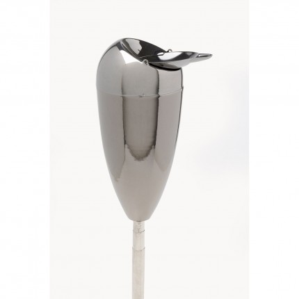 Cendrier sur pied Connect noir Kare Design