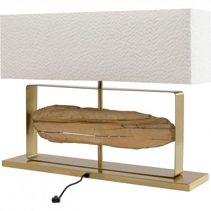 Lampe Nature 60cm dorée Kare Design
