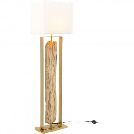 Lampadaire Nature Stem 165cm doré Kare Design