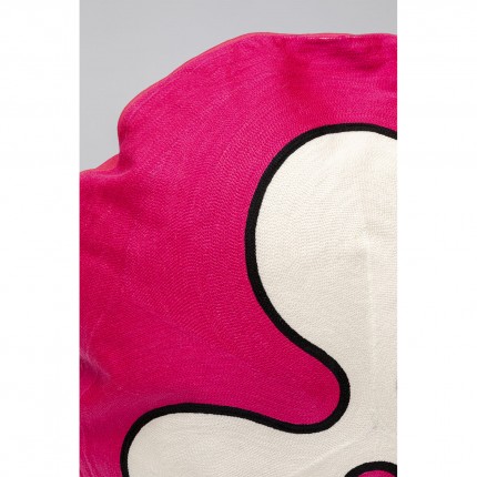 Cushion Icon flower pink and white Kare Design