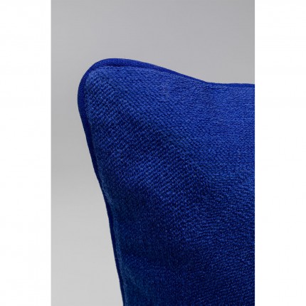 Coussin Icon étoile bleu et blanc Kare Design