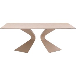 Table à manger en grès - Gloria - Kare Design