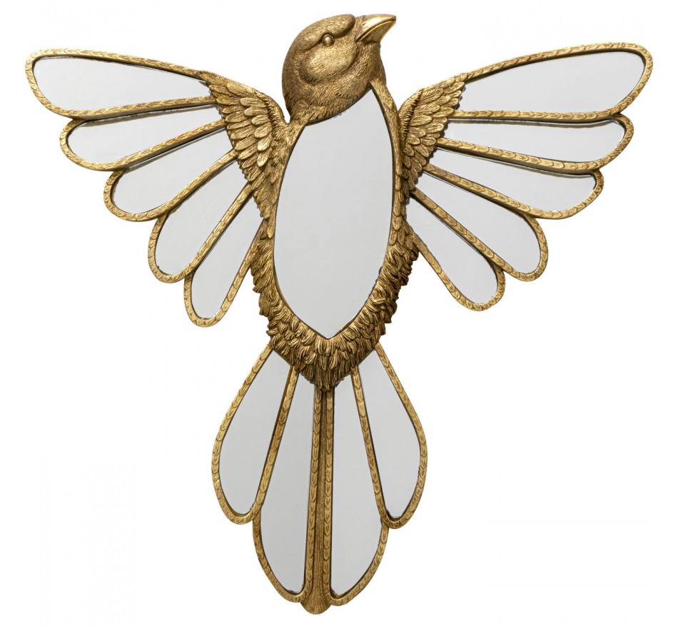 Déco murale miroir oiseau Kare Design