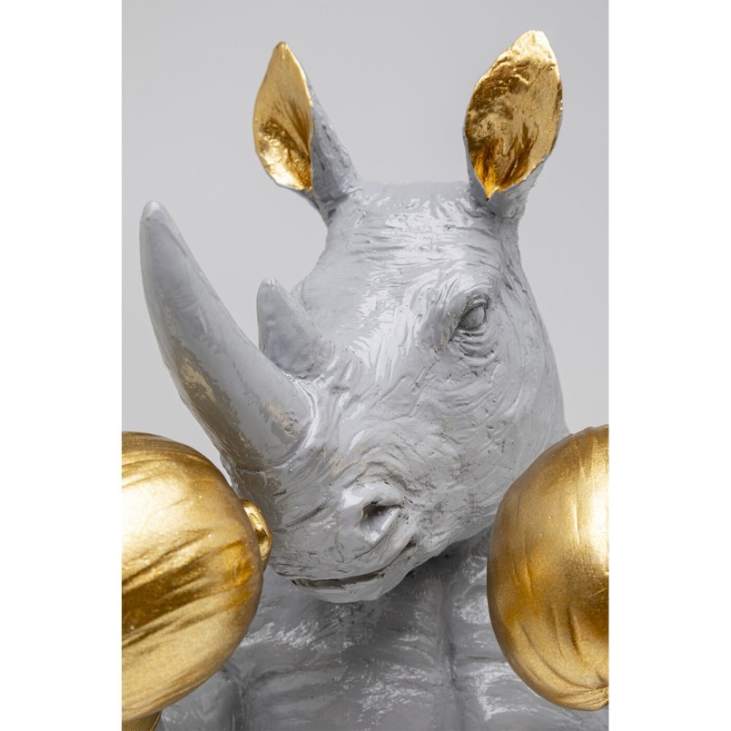 Tirelire Rhino Boxer 30cm