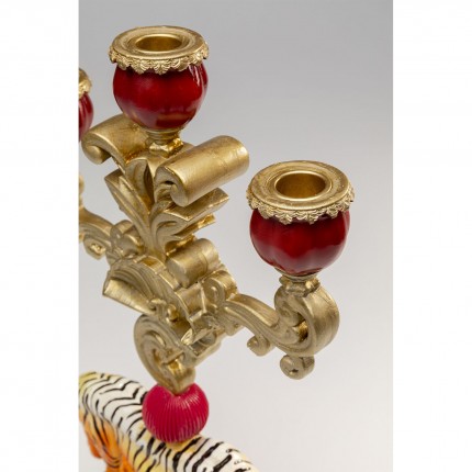 Candle Holder tiger 43cm Kare Design