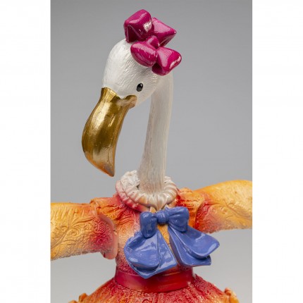 Chandelier flamant rose royal 45cm Kare Design