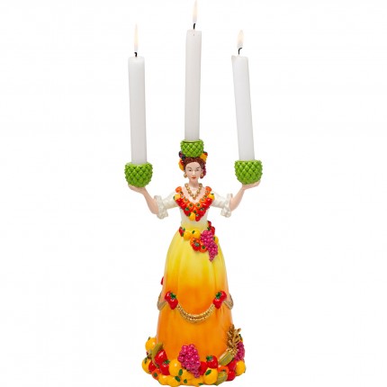 Candle Holder pineapple lady 36cm Kare Design